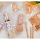 Compact 4 in 1 Makeup Brush Set for On - the - Go Touch - Ups - Cosparty