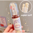 Compact 4 in 1 Makeup Brush Set for On - the - Go Touch - Ups - Cosparty