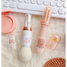 Compact 4 in 1 Makeup Brush Set for On - the - Go Touch - Ups - Cosparty