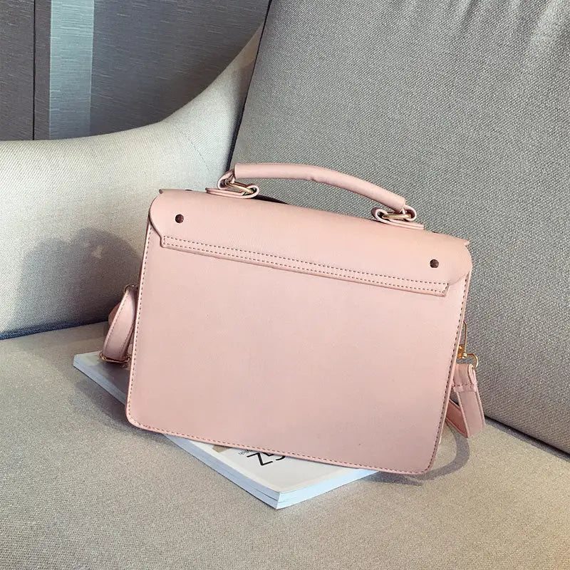 Cookie Biscuit - Shaped Handbag with Quality Gold Hardware and Embroidery - Cosparty