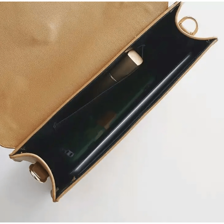 Cookie Biscuit - Shaped Handbag with Quality Gold Hardware and Embroidery - Cosparty