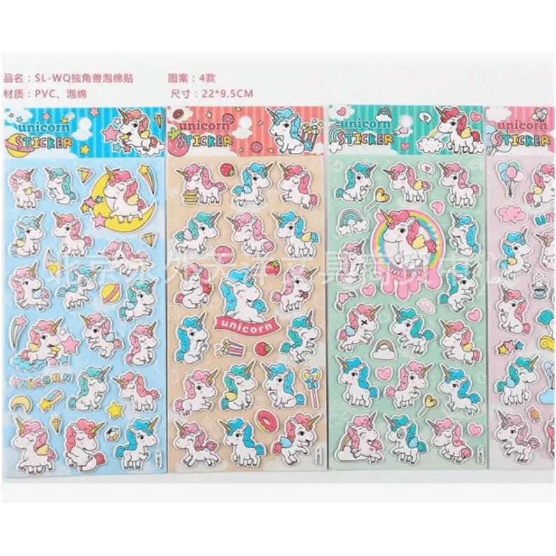 Cosparty Puffy 3D Stickers for Kawaii Fashion and Decor - Cosparty