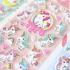 Cosparty Puffy 3D Stickers for Kawaii Fashion and Decor - stickers