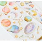 fairy kei jewel sticker sheet milky way galaxy gemstones enchanted kingdom sticker sheet decoration by Cosparty