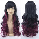 Cotton Candy Wig in Vibrant Colors for Cosplay or Kawaii Styles - Cosparty