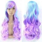 Cotton Candy Wig in Vibrant Colors for Cosplay or Kawaii Styles - Cosparty