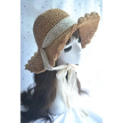 Country Maiden Sun Hat in High-Quality Tweed for Cottagecore Style - hat
