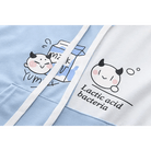 Cow's Milk Hoodie with Sailor Collar in Blue or Pink - Cosparty