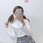 Cozy Baby Strawberry Bunny Turtleneck Sweater - Cosparty