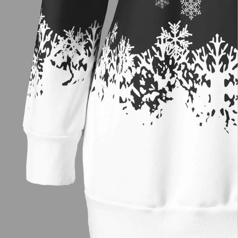 Cozy Cable Knit Cowl Neck Santa Sweater for Holiday Cheer - Cosparty