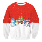 Cozy Christmas Crewneck Sweaters for Holiday Cheer - Snowy / S - sweater