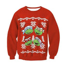 Cozy Christmas Crewneck Sweaters for Holiday Cheer - Ninja Turtles / S - sweater