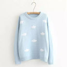 Cozy Cloud Crewneck Sweater for Ultimate Comfort and Style - Cosparty