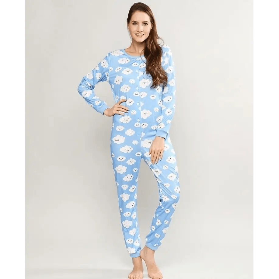 Cozy Cloud Sleeper Onesie for Sweet Dreams and Comfort - Cosparty