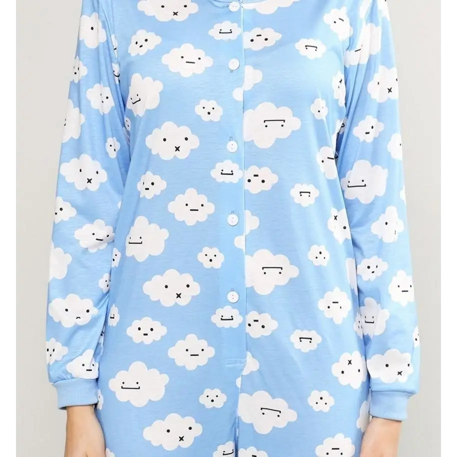 Cozy Cloud Sleeper Onesie for Sweet Dreams and Comfort - onesie