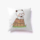 Cozy Dudu and Bubu Pillows 12x12 Inch for Fans Tumble Dry Low - Cosparty