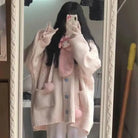 Cozy Kawaii Cardigan for Stylish Comfort in Cold Weather - Cosparty