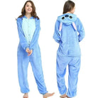 Cozy Kigurumi Costumes in Blue Unicorn and Pink Unicorn Styles - Blue Stitch / S - onesie