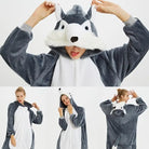 Cozy Kigurumi Costumes in Blue Unicorn and Pink Unicorn Styles - onesie