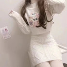 Cozy Knit Bunny Matching Set for Ultimate Comfort and Style - Cosparty