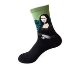 Cozy Knit Socks Featuring Vintage Artwork by Famous Artists - Socks