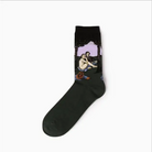 pablo picasso van gogh artist socks unisex paintings watercolor artwork classic contemporary antique vintage art by Cosparty
