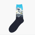 Cozy Knit Socks Featuring Vintage Artwork by Famous Artists - Cosparty