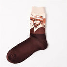 pablo picasso van gogh artist socks unisex paintings watercolor artwork classic contemporary antique vintage art by Cosparty