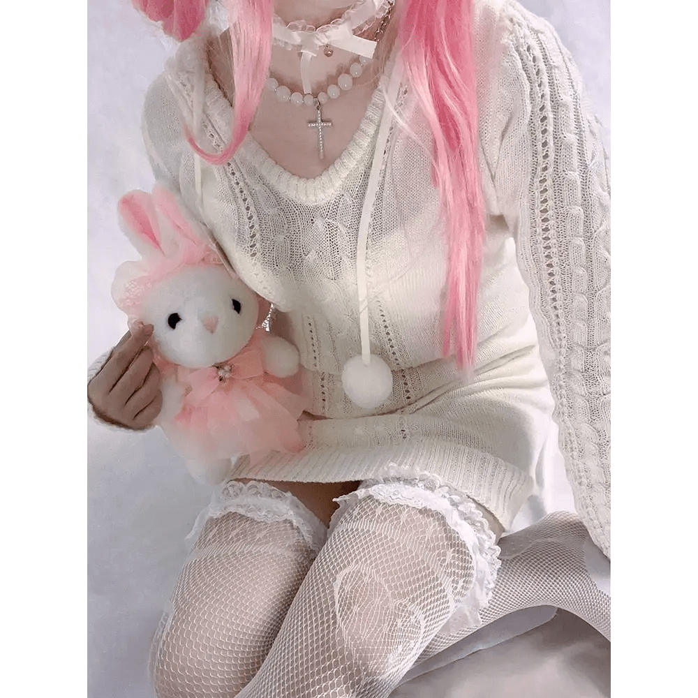 Cozy Knit Sweater Dress for Stylish Comfort Year - Round - Cosparty