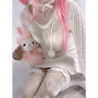 Cozy Knit Sweater Dress for Stylish Comfort Year - Round - Cosparty