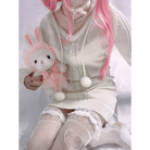 Cozy Knit Sweater Dress for Stylish Comfort Year - Round - Cosparty