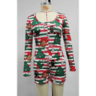 Cozy Long Sleeve Holiday Season Adult Onesie for Comfort and Fun - Cosparty