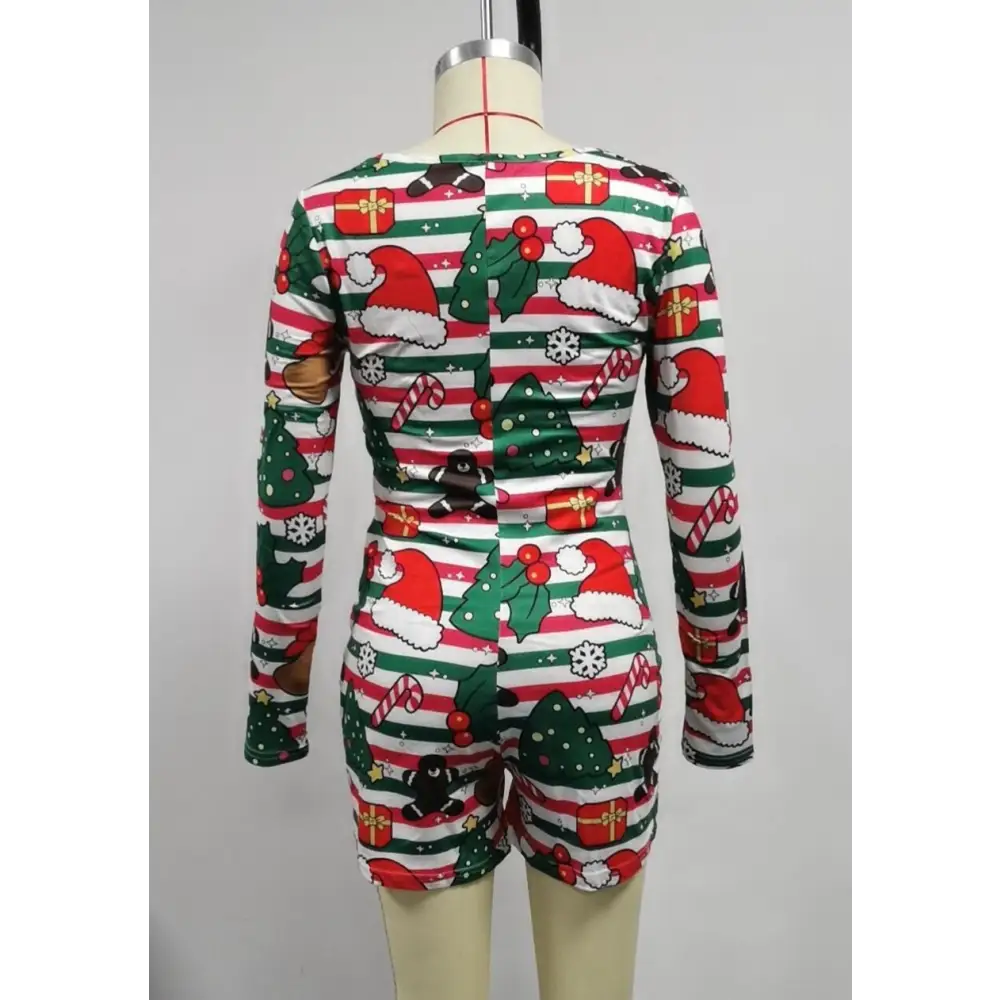 Cozy Long Sleeve Holiday Season Adult Onesie for Comfort and Fun - onesie