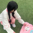 Cozy Melo and Cinna Knit Pullovers Featuring My Melody and Cinnamoroll - Cosparty