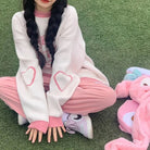 Cozy Melo and Cinna Knit Pullovers Featuring My Melody and Cinnamoroll - Cosparty