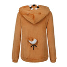 Cozy Shiba Inu Inspired Puppy Dog Eared Hoodie Sweater - Cosparty