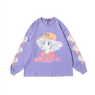 Creamy Mami Pastel Goth Long Sleeve Pullover Sweater - M - sweater