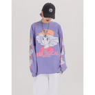 Creamy Mami Pastel Goth Long Sleeve Pullover Sweater - Cosparty
