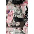 Creepy Cute Hello Kitty Long Sleeve Sweater - Cosparty