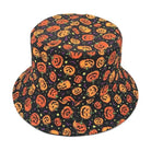 Creepy Cute Jack-o-Lantern Pumpkin Bucket Hat for Halloween Kawaii Style - hat