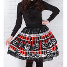 Creepy Cute Jack - o - Lantern Pumpkin Skirt for Year - Round Wear - Cosparty