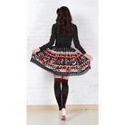 Creepy Cute Jack - o - Lantern Pumpkin Skirt for Year - Round Wear - Cosparty