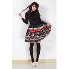 Creepy Cute Jack - o - Lantern Pumpkin Skirt for Year - Round Wear - Cosparty