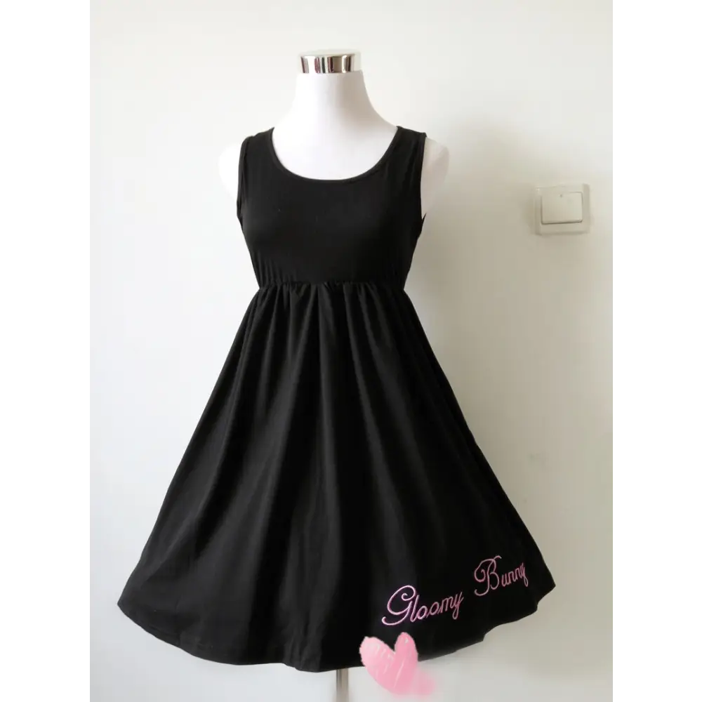 Creepy Cute Long Sleeve Bunny Dress for Shoulder 37-40 Sizes - Dress