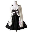 Creepy Cute Long Sleeve Bunny Dress for Shoulder 37-40 Sizes - Dress