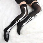 Creepy Cute Skeleton Bone Leggings for Halloween and Gothic Style - Cosparty