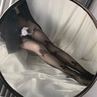 Creepy Cute Skull and Crossbone Fishnet Tights for Halloween - Cosparty