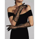 Creepy Cute Spider Web Fishnet Gloves for Gothic Styling - accessories