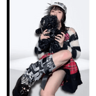 Creepy Cute Teddy Bear Messenger Bag in Gothic Style - Cosparty