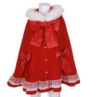 Crimson Red Lolita Winter Jacket Now in Stock org New Condition - jacket